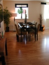Modern dining area